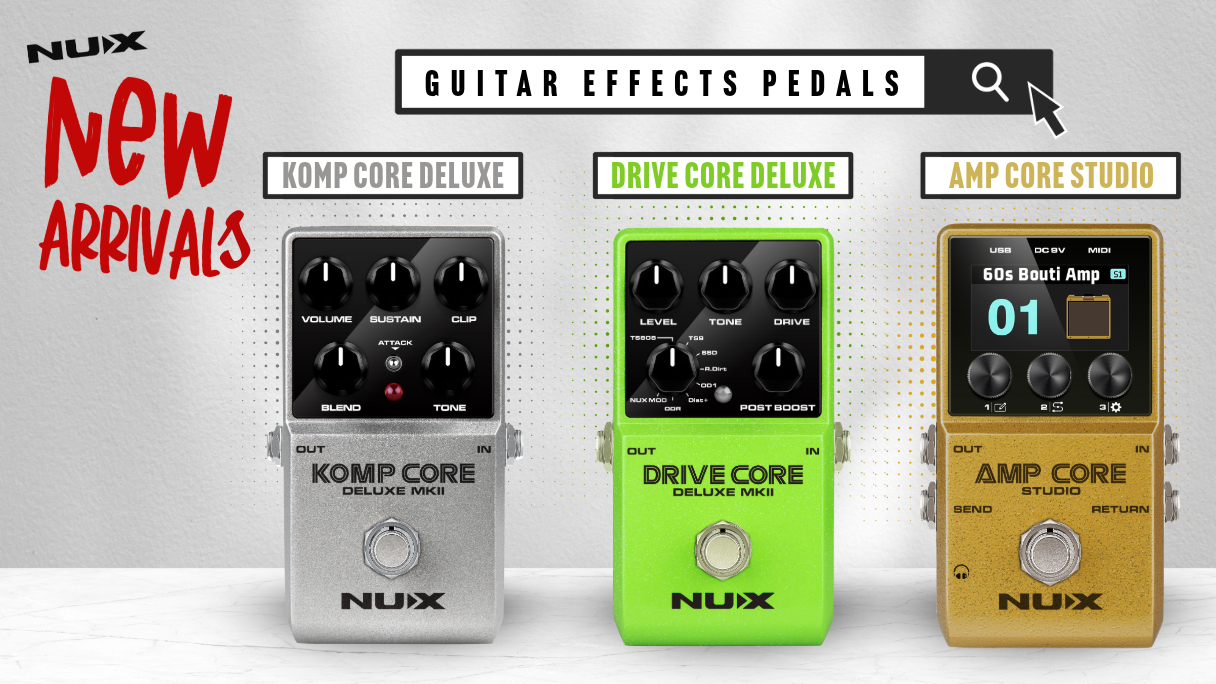 NEW NU-X Guitar Effects Pedals