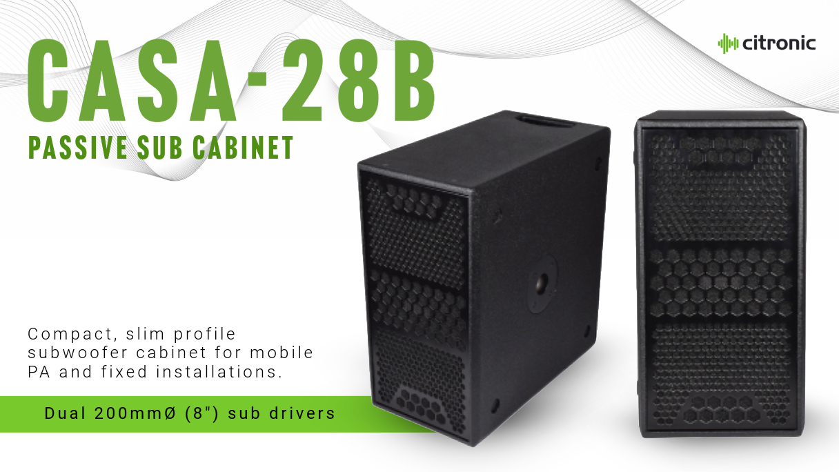 Citronic CASA-28B Passive Sub Cabinet