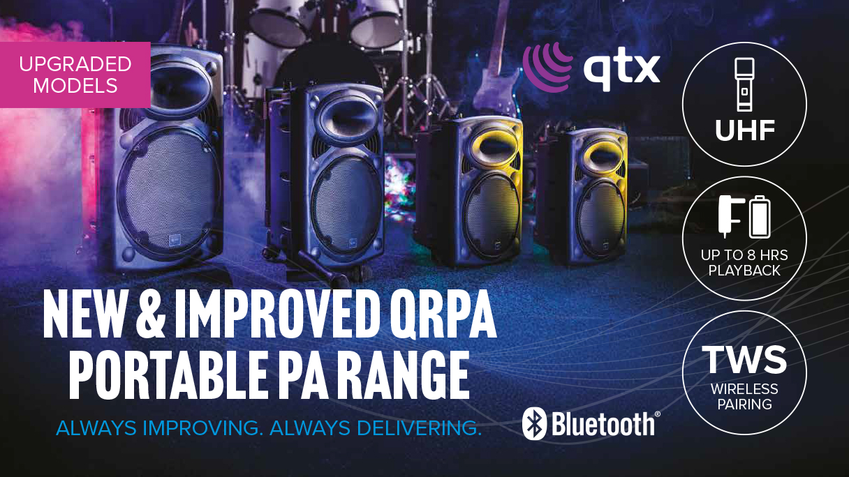 New & Improved QTX QRPA Portable PAs