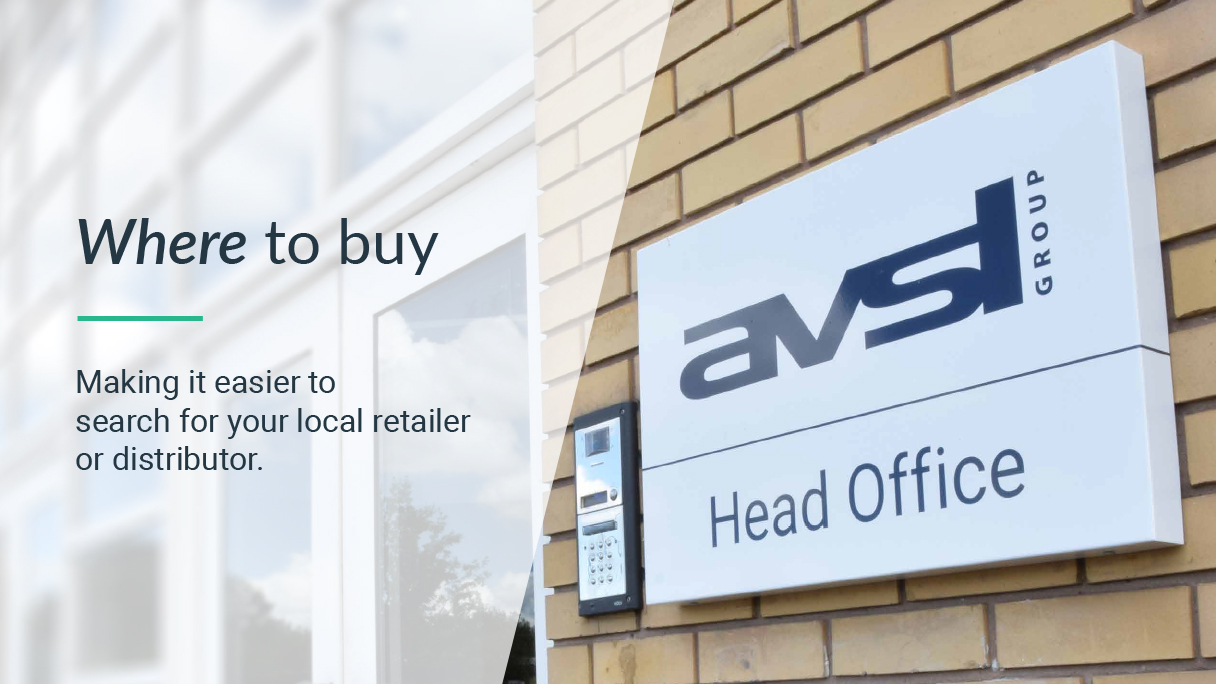 Where to buy -  Making it easier to search for your local retailer or distributor