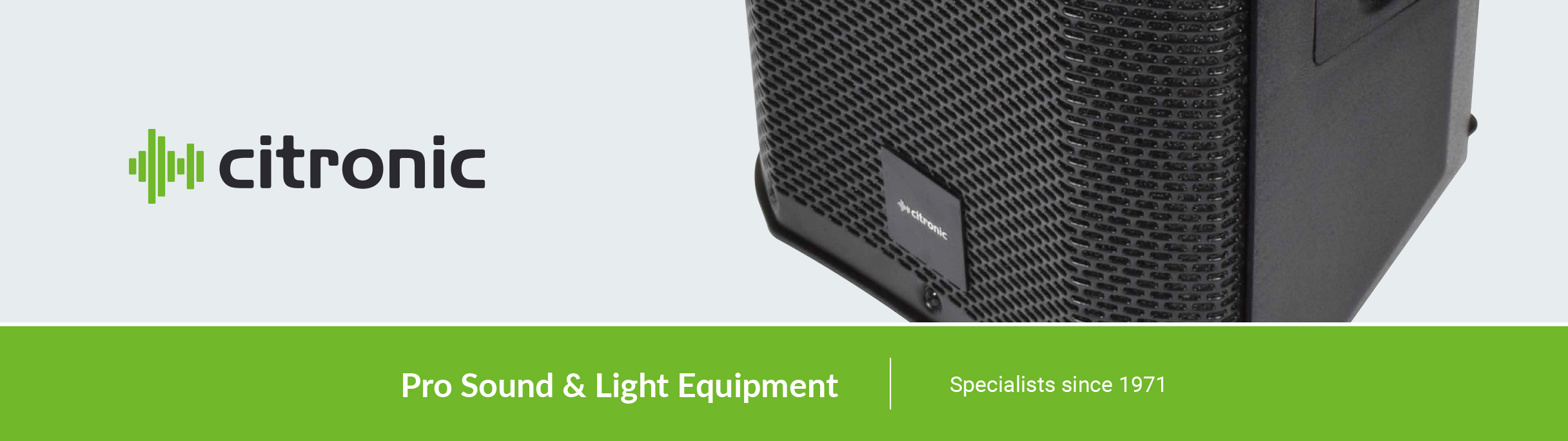 Citronic - Professional Sound & Light Equipment since 1971