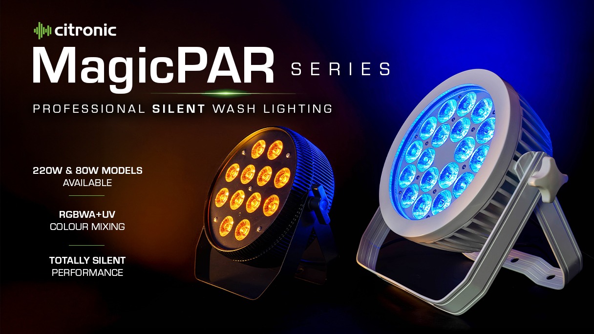 Citronic MagicPAR Series - Professional Silent PAR Cans
