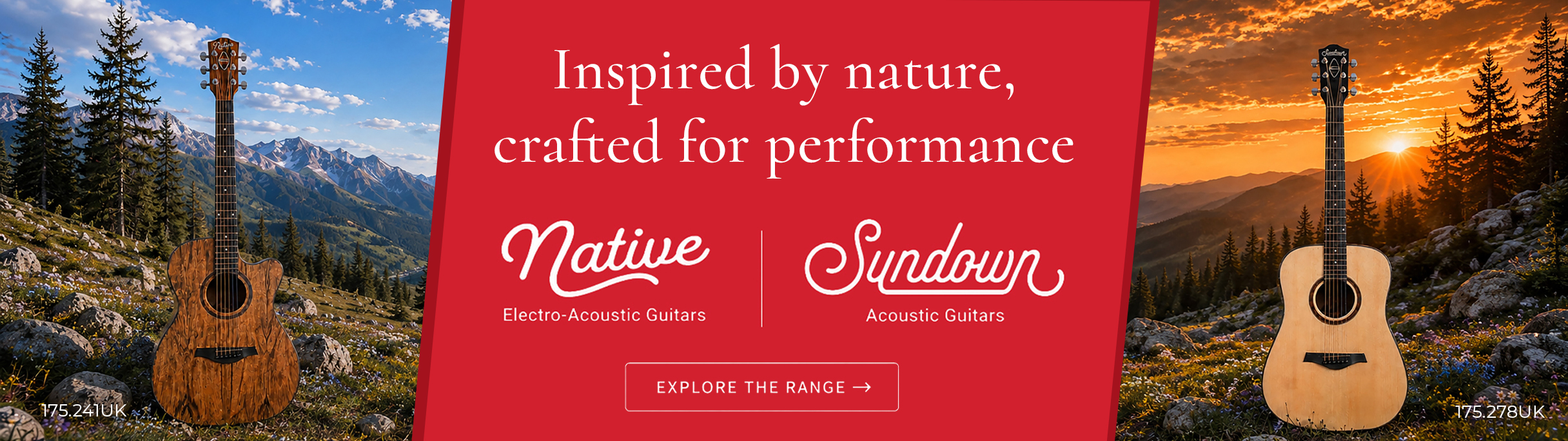 NEW Native & Sundown Guitars Available Now