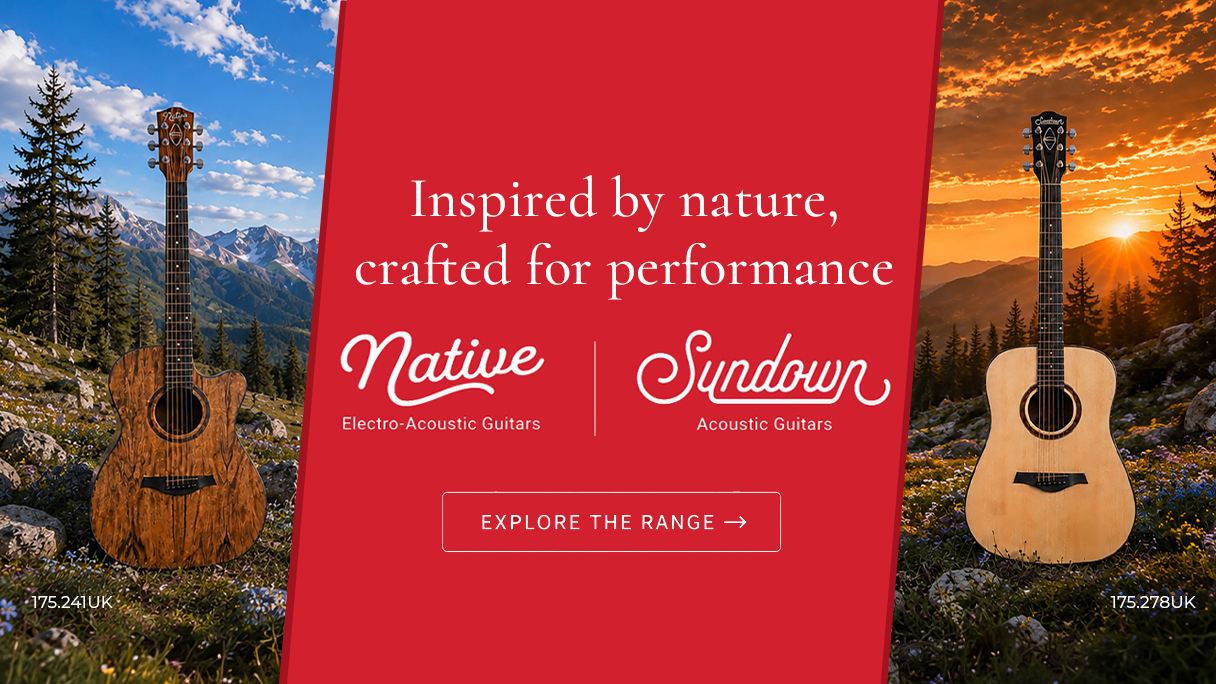 NEW Native & Sundown Guitars Available Now