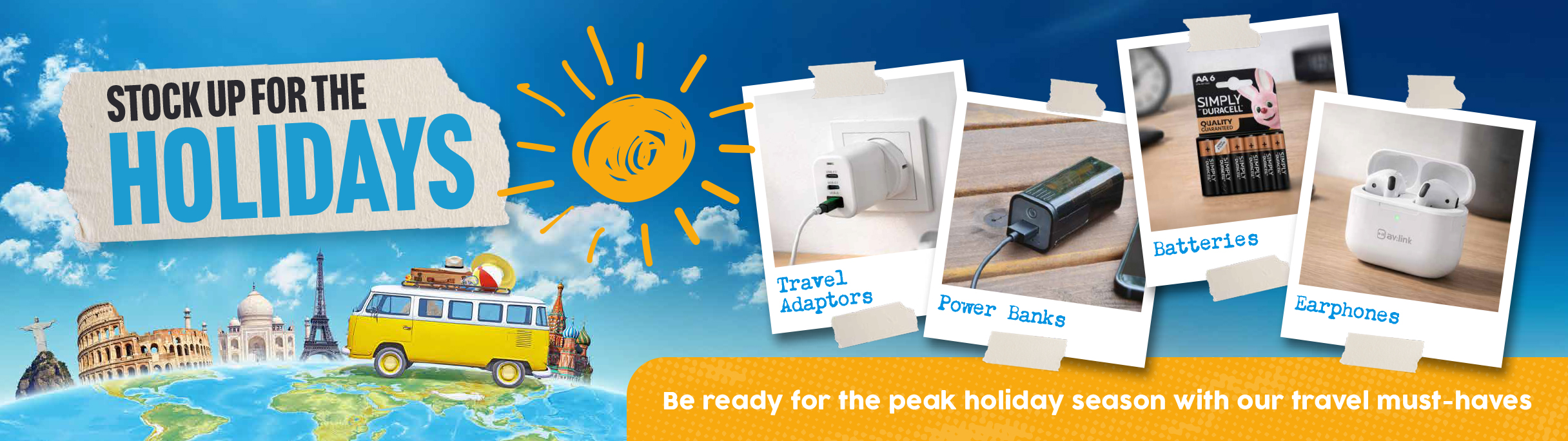 Travel & Festival Must Haves - Stock Up For The Holidays