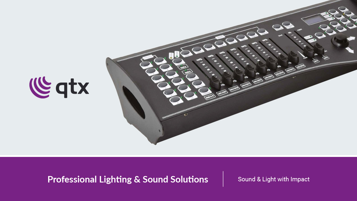 QTX - Professional Lighting & Sound Solutions - Sound & Light with Impact