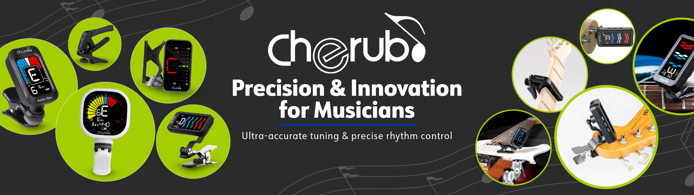 Cherub Ultra-Accurate Tuning & Guitar Accessories