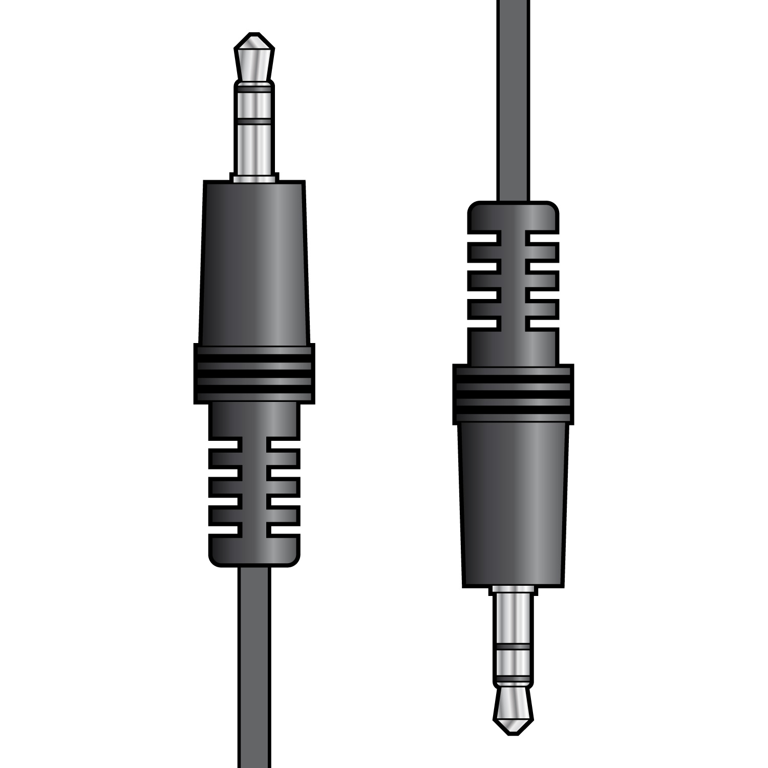 3.5mm Stereo Plug to 3.5mm Stereo Plug Leads