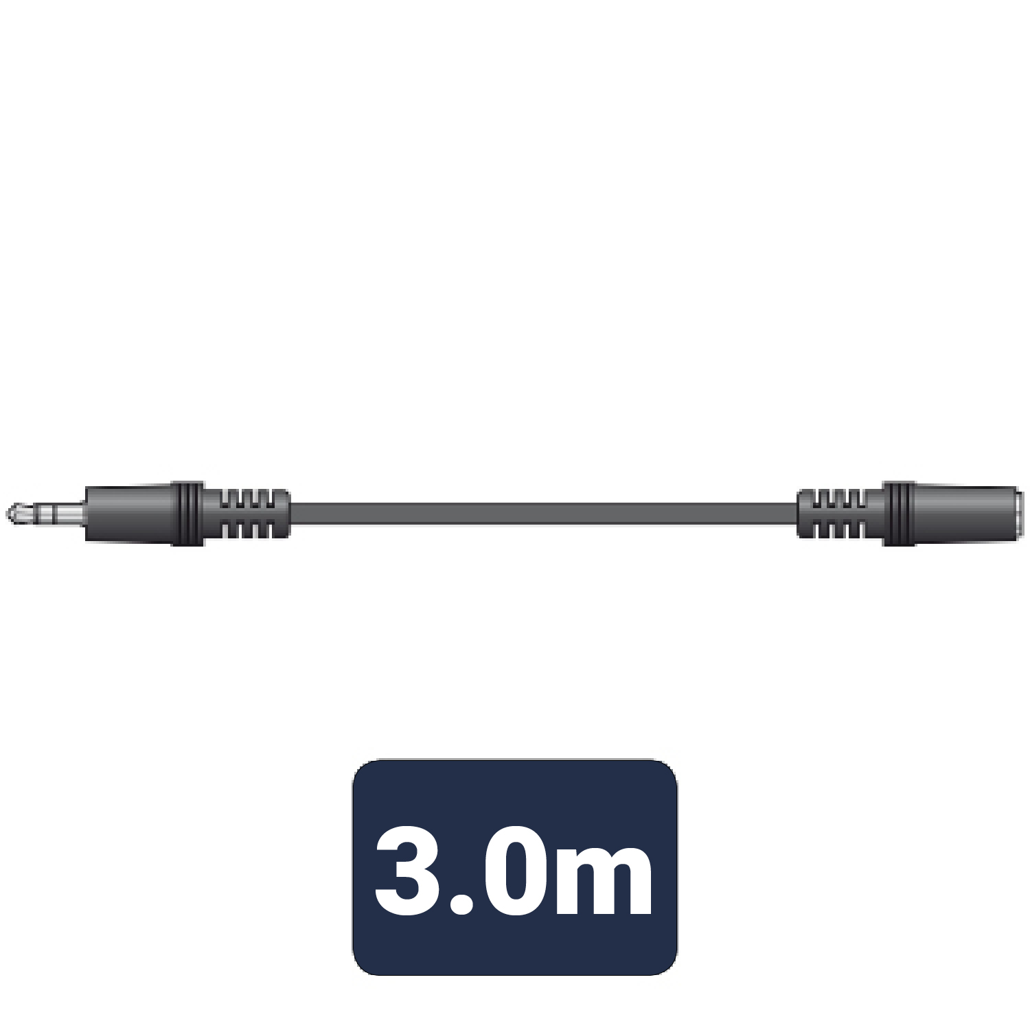 3.5mm Stereo Plug to 3.5mm Stereo Socket Leads
