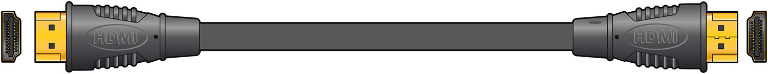 High Quality 4K Ready HDMI Leads - Plug to Plug