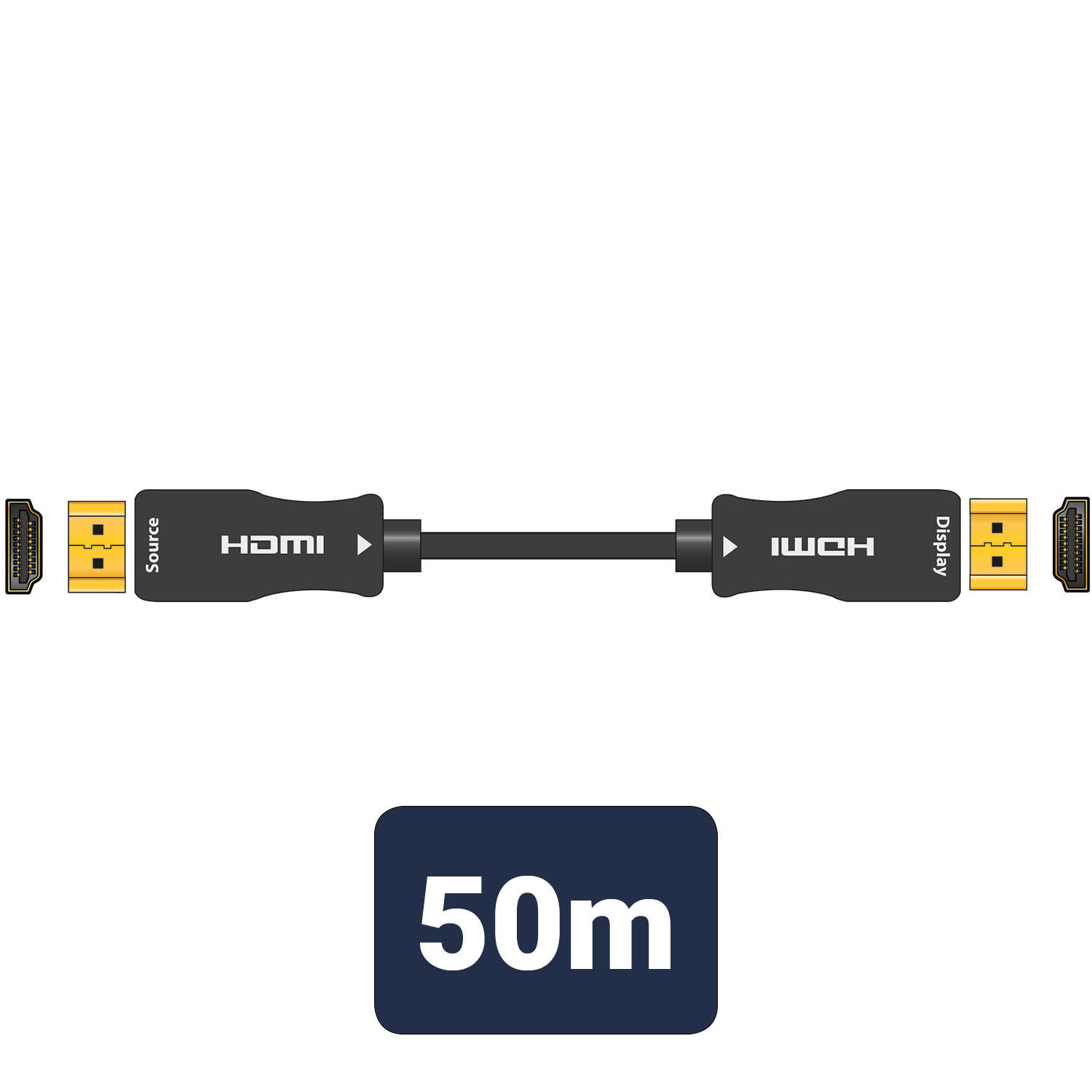 Ultra High Definition 4K Active Fibre Optic HDMI Leads