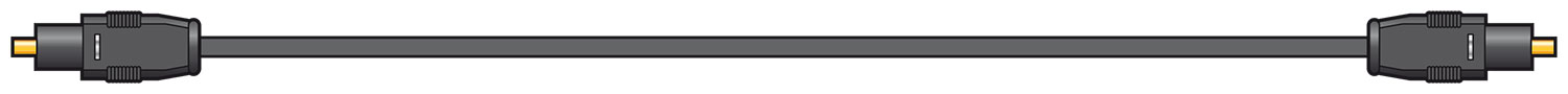 AV:Link Fibre Optic TOSlink Leads