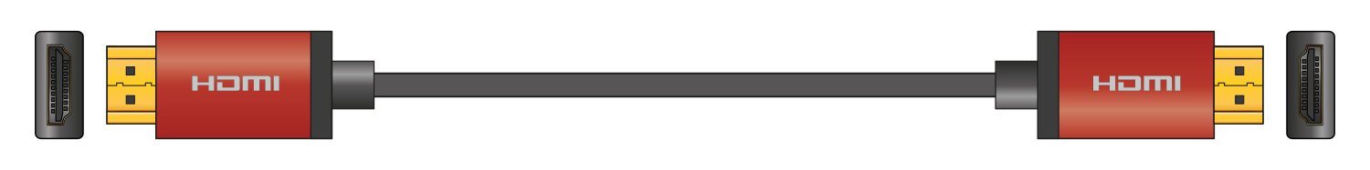 Premium 4K HDMI Leads with Coloured Aluminium Head-Shells