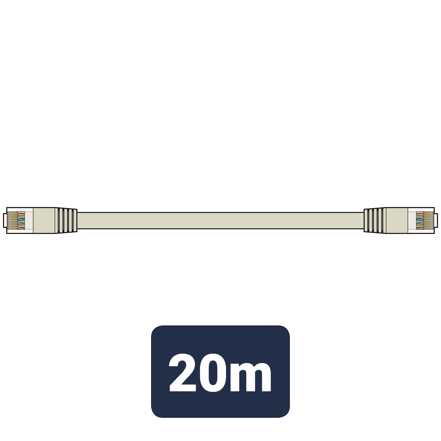 Cat6 UTP RJ45 Ethernet Patch Leads