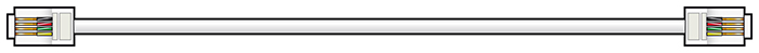 RJ11 Modular Leads