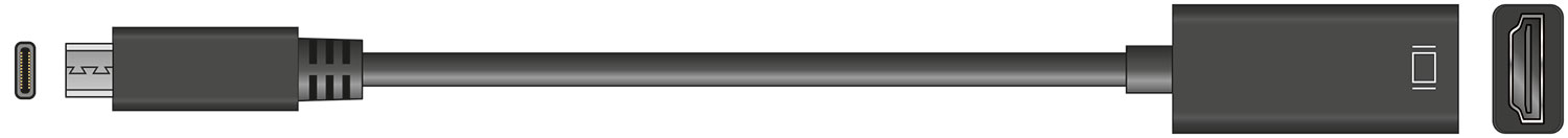 Adaptor Lead USB3.1 Type-C Plug to HDMI Socket Digital Adaptor