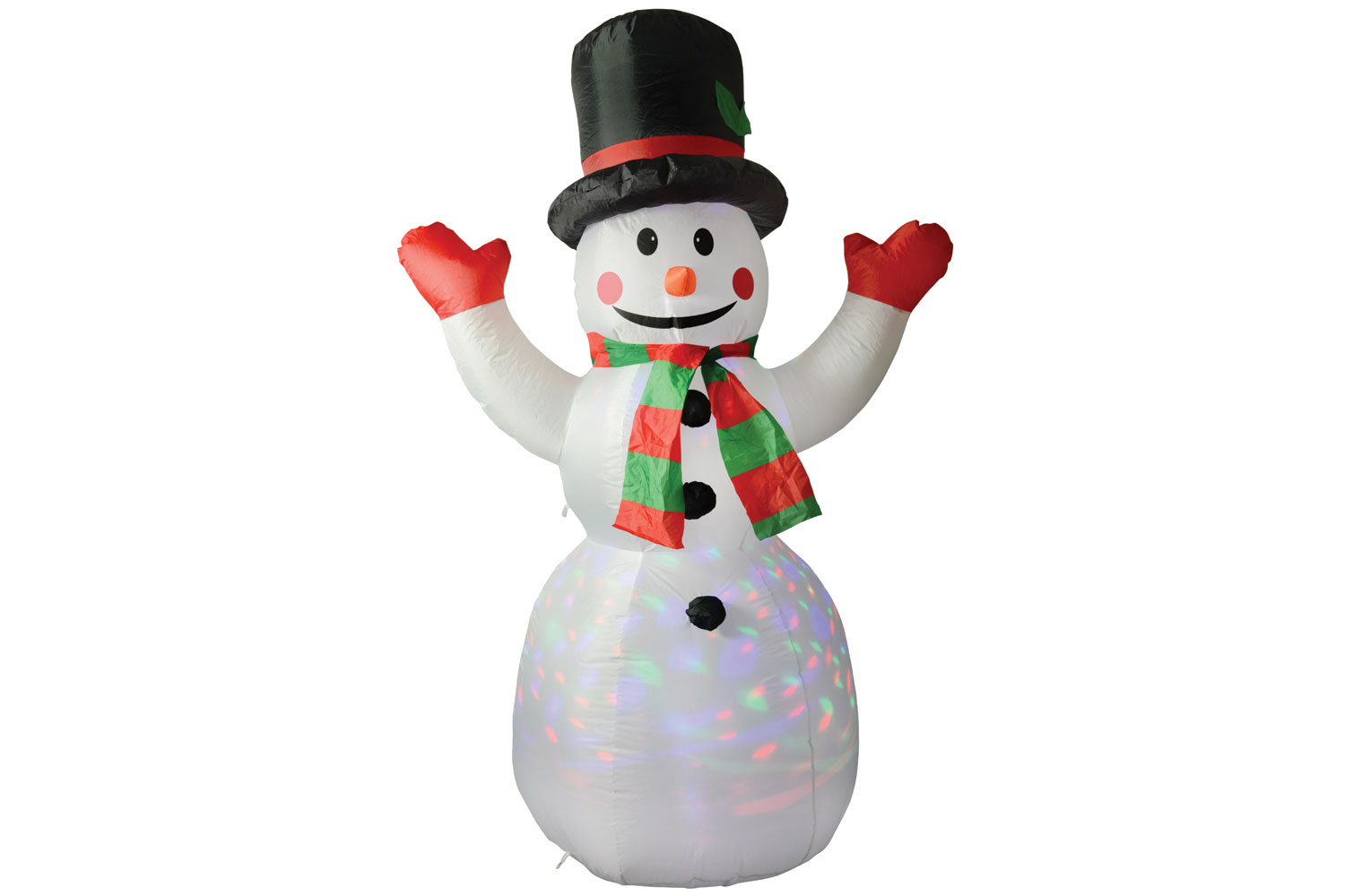 Details About Inflatable 6ft Snowman Light Up Indoor Outdoor Decoration Xmas Party With Fan