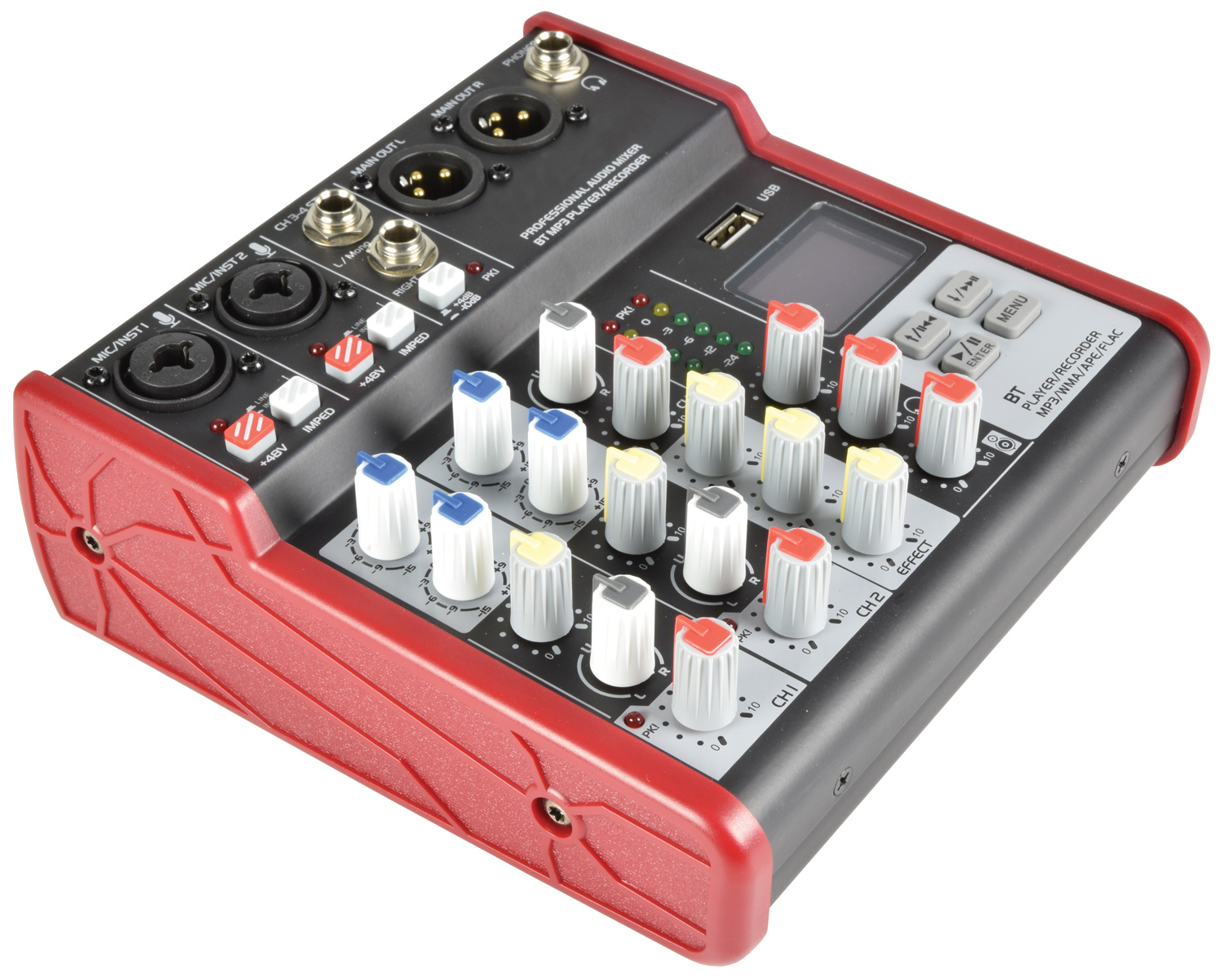 Citronic CSM Compact Mixers With USB / Bluetooth CSM-4