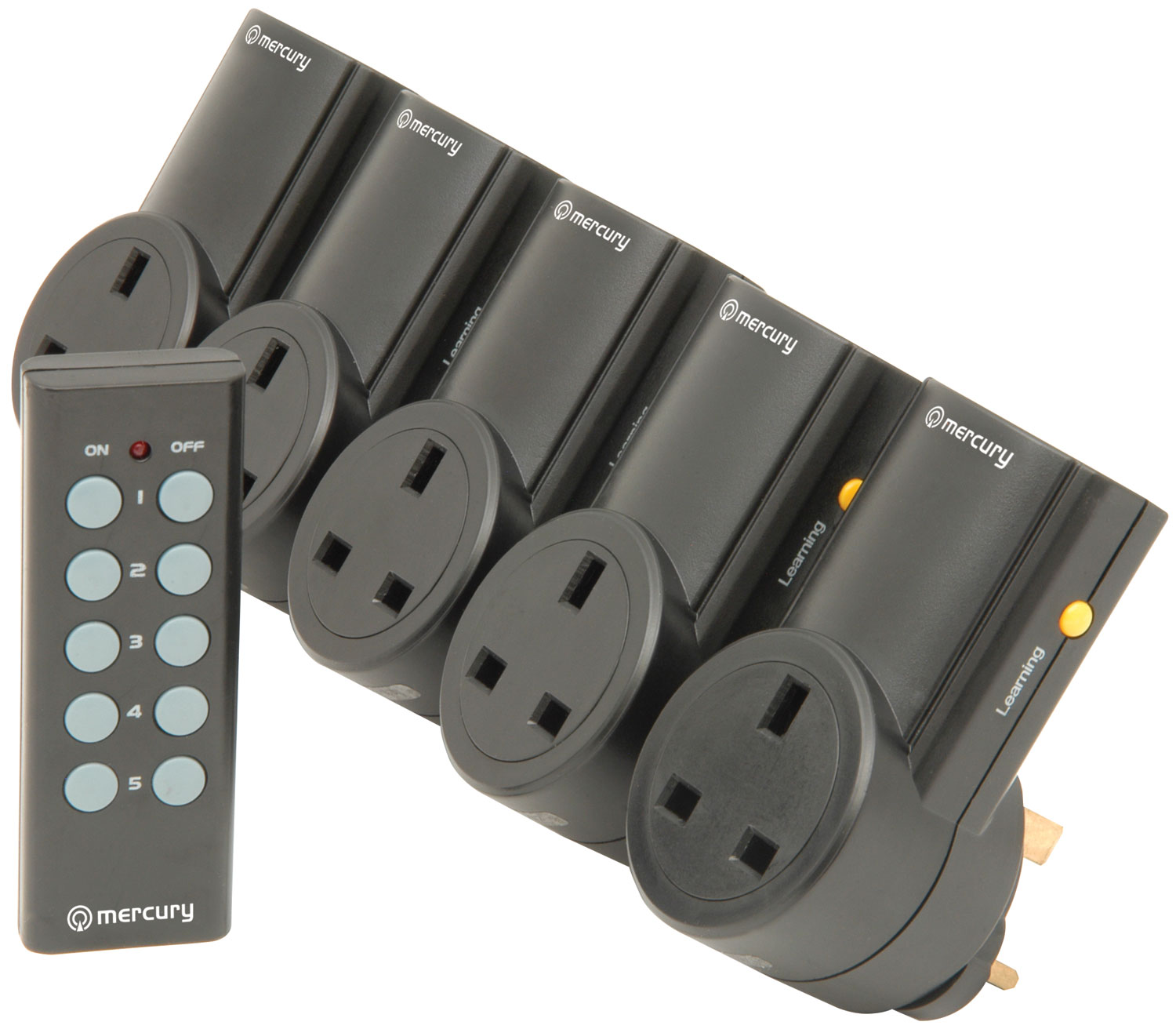Mercury 429.951 Remote Control Mains Plug Standby Saver TV Control Infra Red New