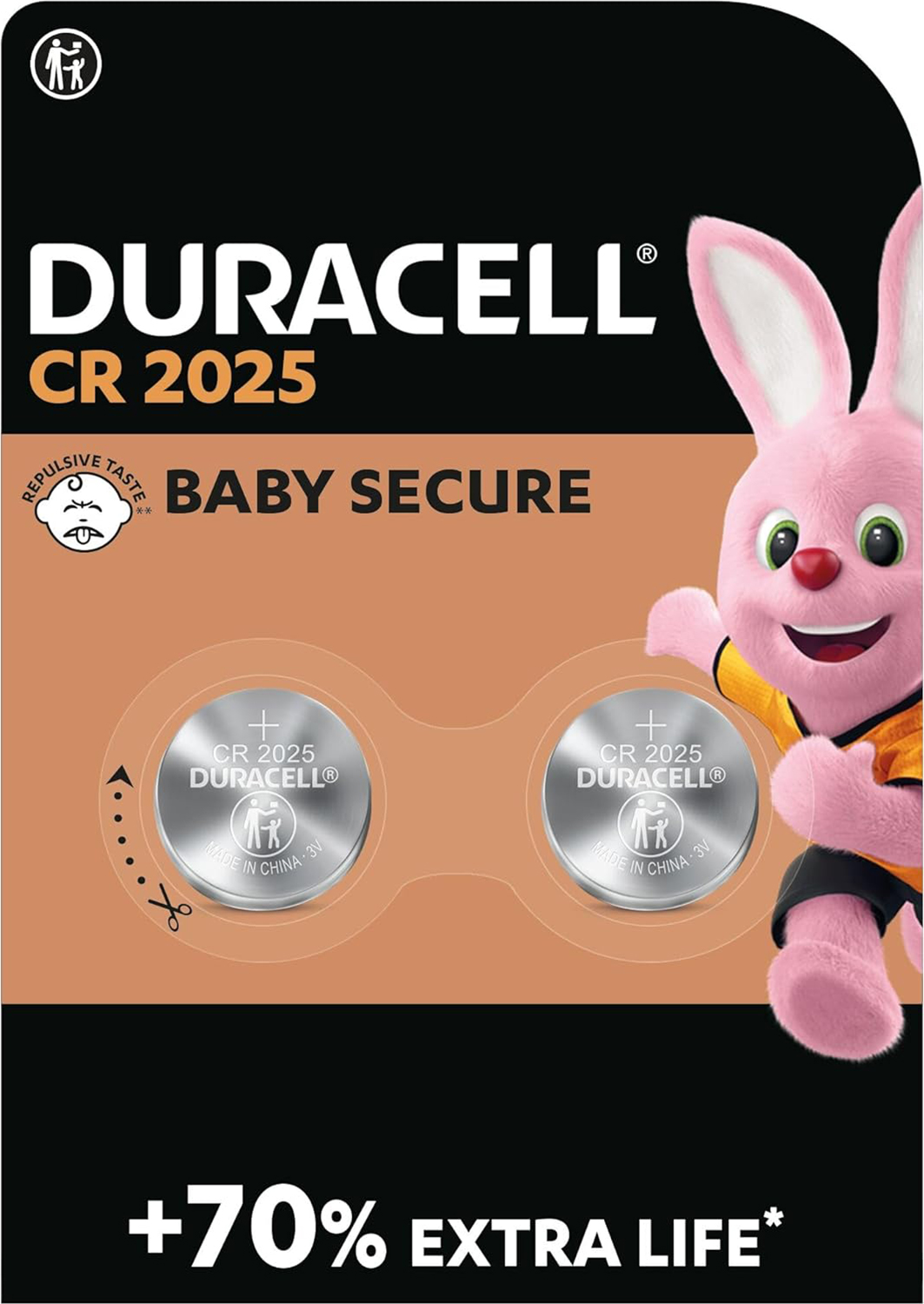 Duracell Lithium Button Battery 1pk - CR2032