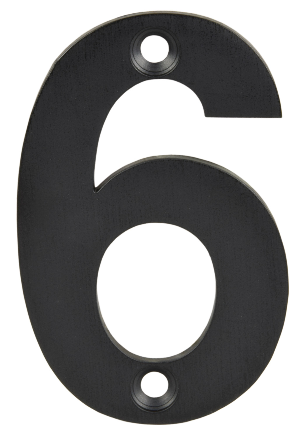 Polished Chrome Door Numbers 2" ( 50 mm ) Black House Flat Apartment