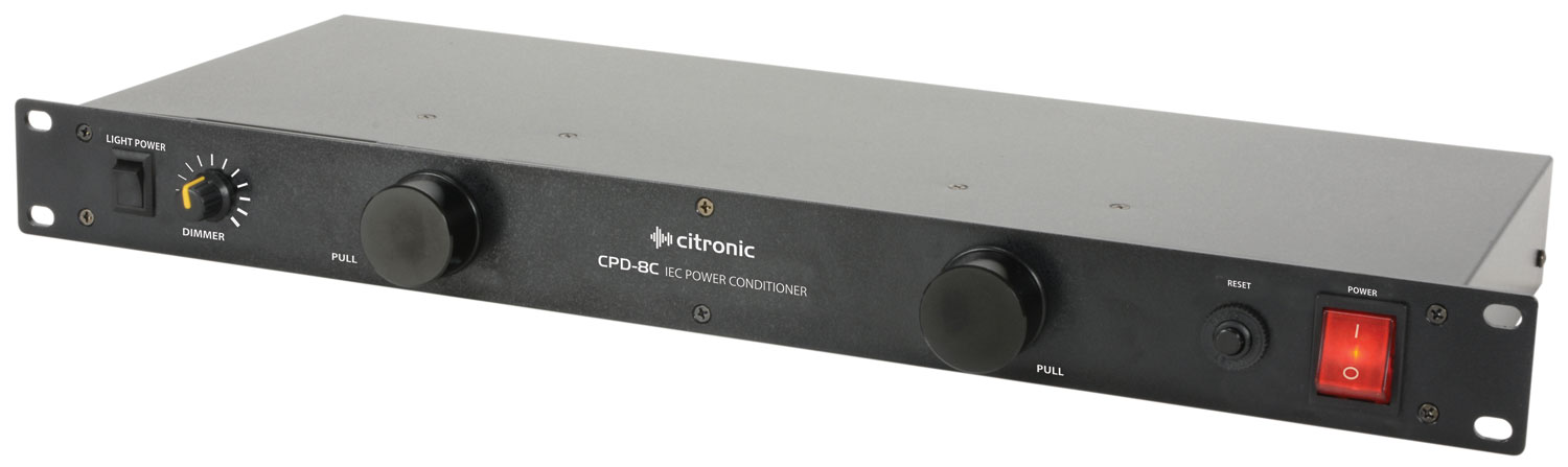 Citronic 8 Way IEC Power Conditioner CPD-8C