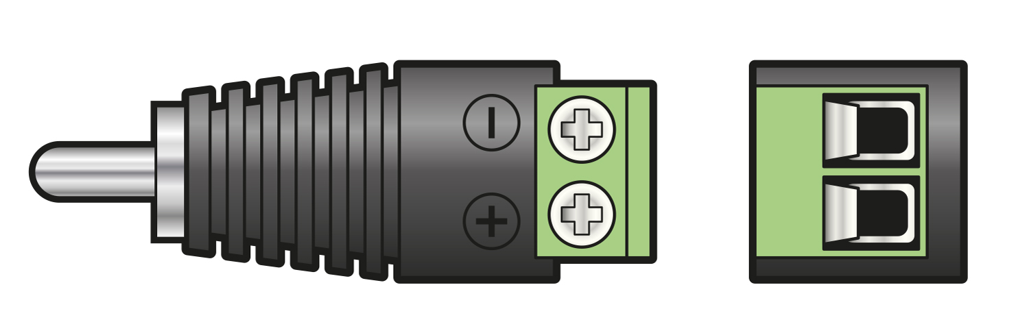 Mercury RCA Phono Plug with Screw In Terminals