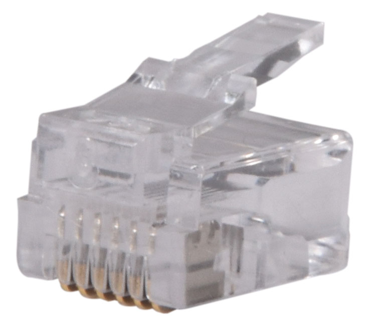 RJ12 Modular Plug (6P6C)