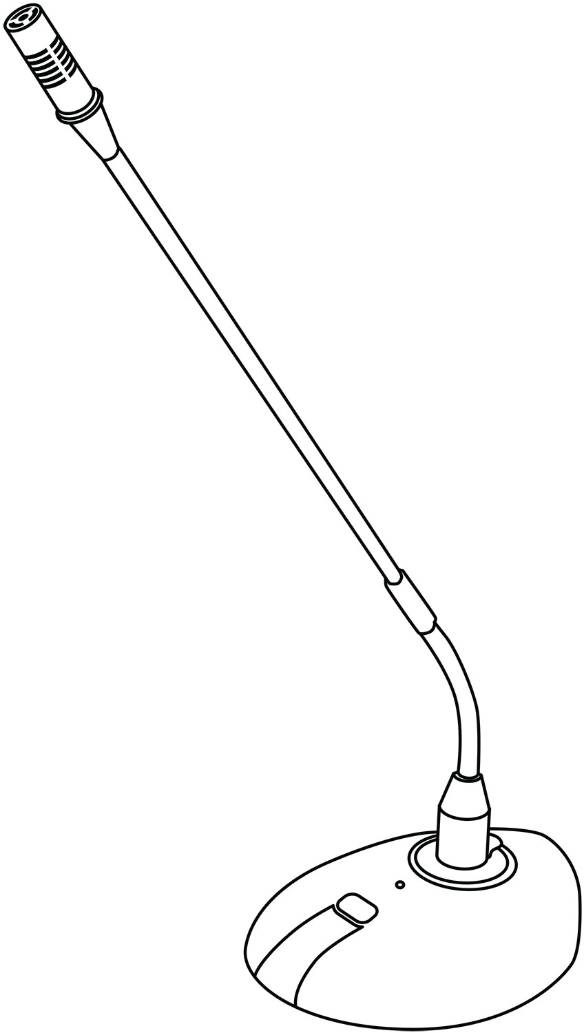 Conference Microphone with Base