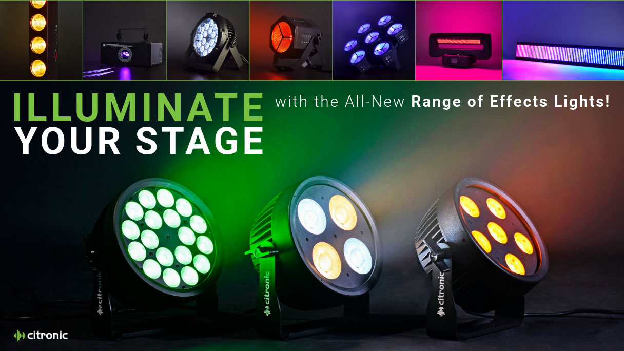 Citronic Effects Lighting Range
